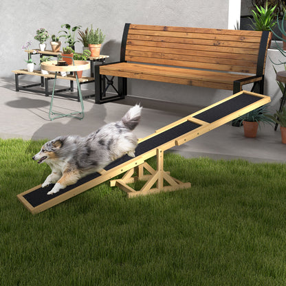 Pet Seesaw Wood Dog Supply Sport Training Equipment Run Game